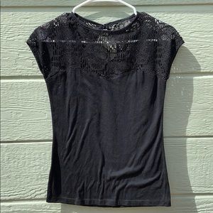 Skull Lace Jersey Shirt